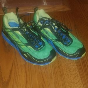 Neon Scott ion mask HTC trail shoes 7.5